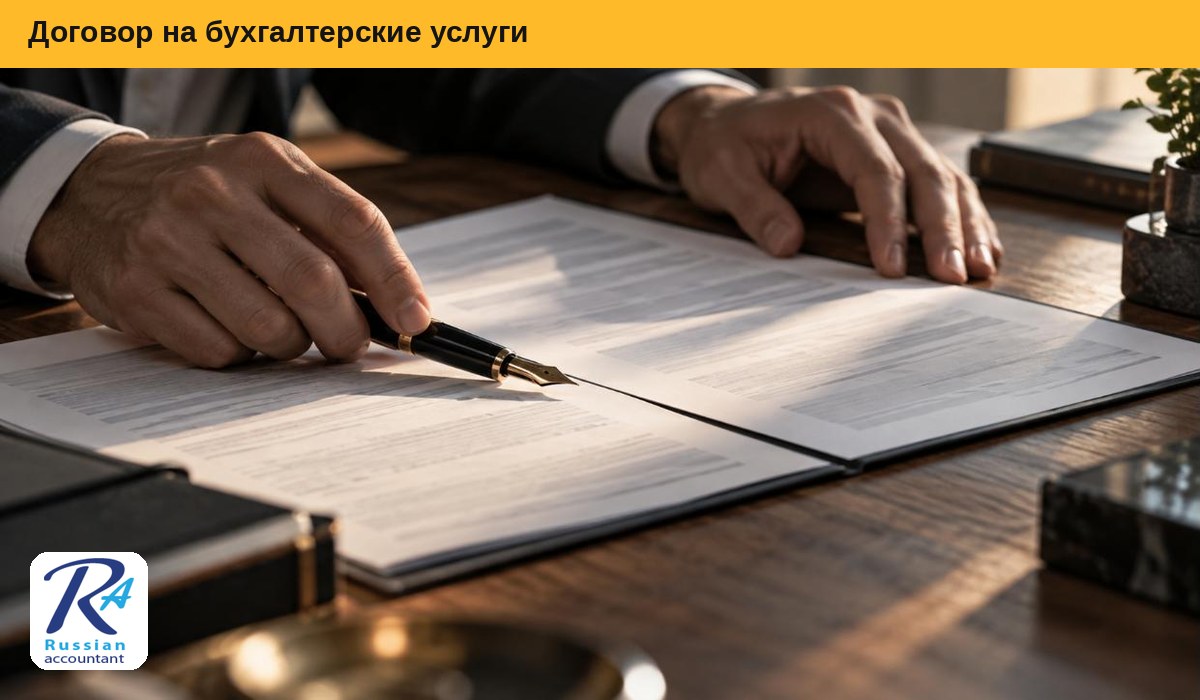 Подписание договора на бухгалтерские услуги