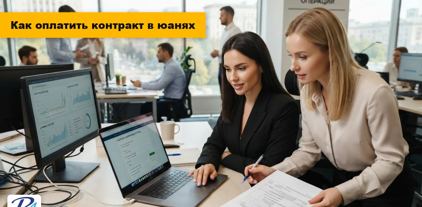 Как оплатить контракт в юанях в 2026 году