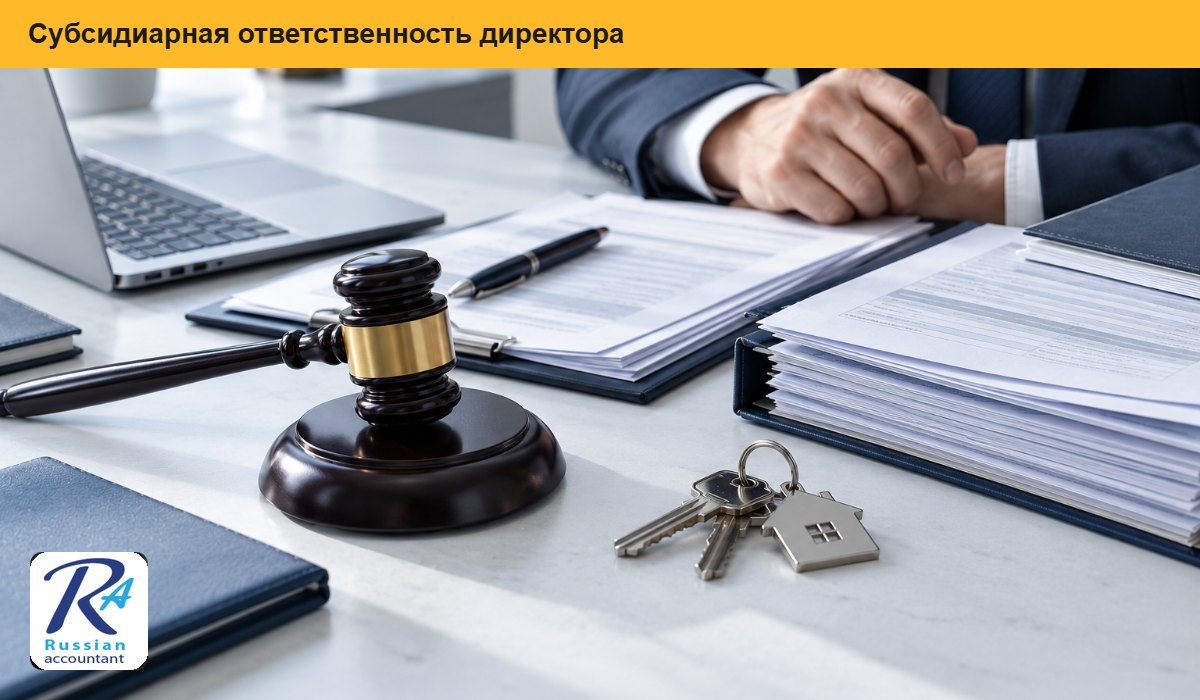 Директор компании изучает документы о задолженности