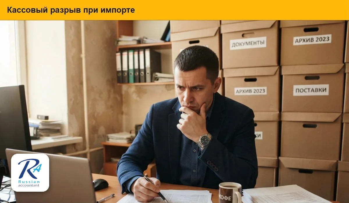 Предприниматель проверяет платёжный календарь и сроки платежей по импортной поставке