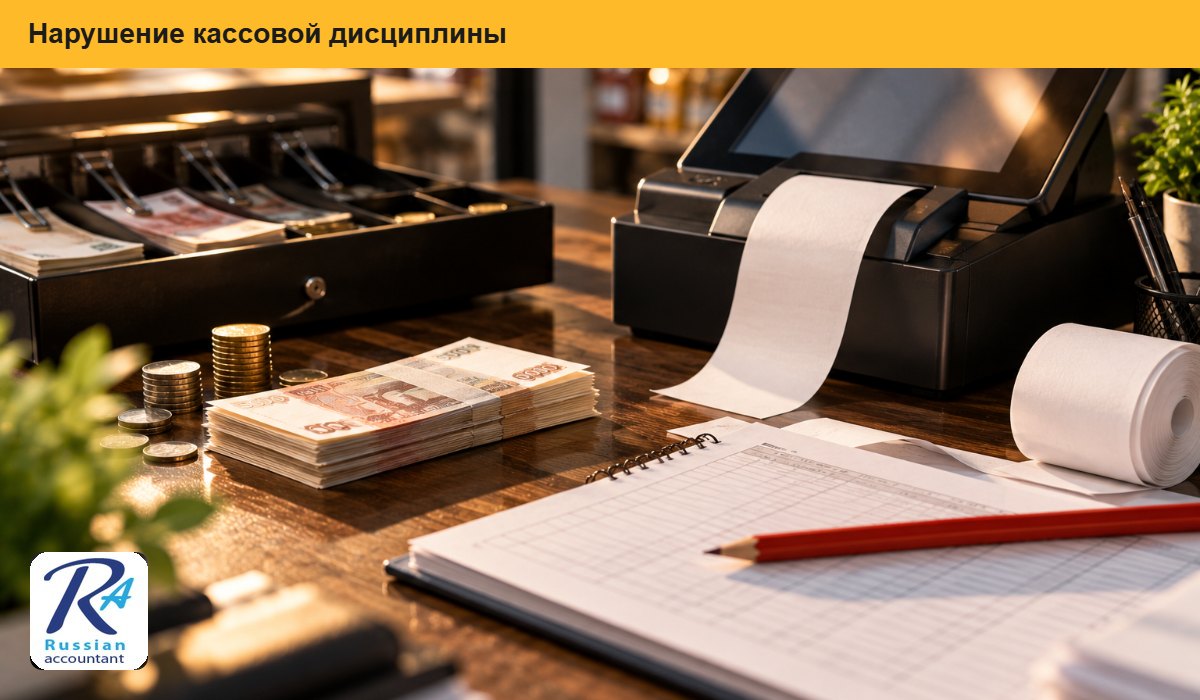 Кассовый ящик с наличными и документами