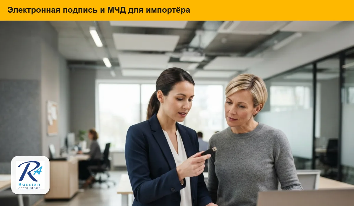Электронная подпись для импортёра: защищённый носитель с сертификатом