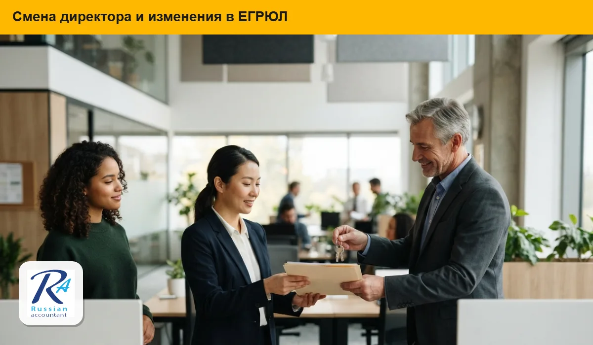 Передача дел новому директору компании