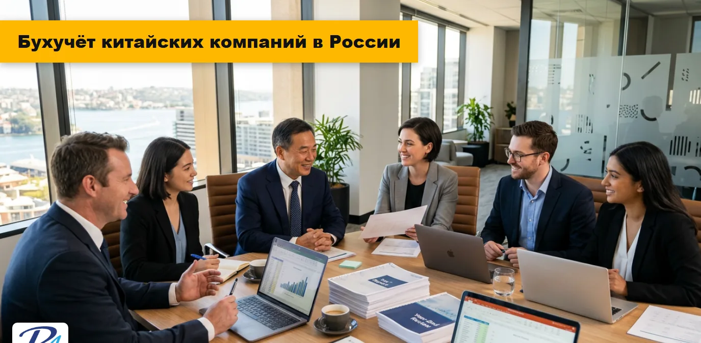 Бухгалтерское обслуживание китайских компаний — встреча команды бухгалтеров с клиентом