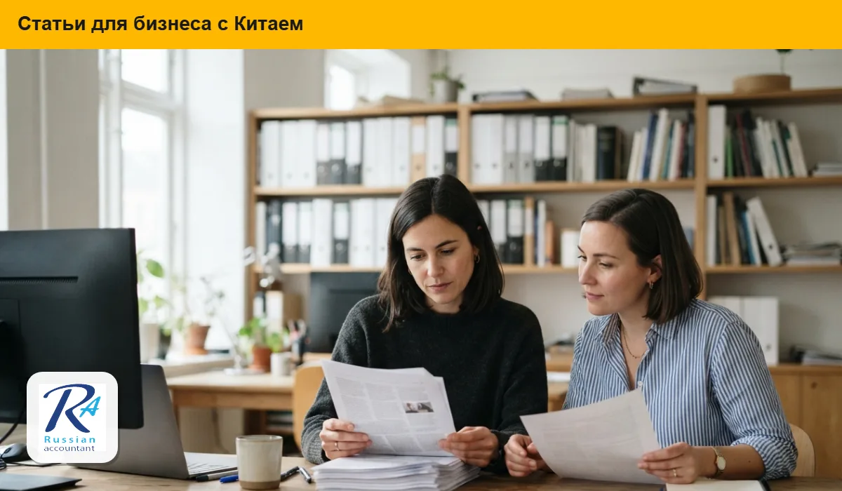 Специалисты изучают материалы по бухгалтерии и внешнеэкономической деятельности