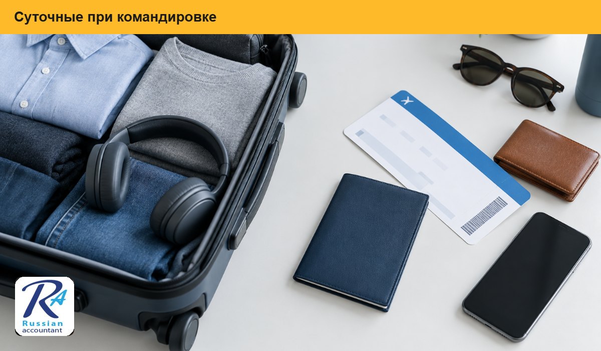 Сотрудник в командировке с дорожной сумкой и документами
